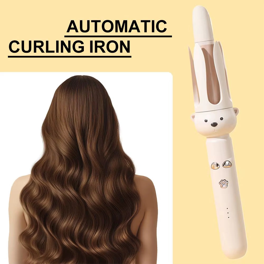 Automatic Hair Curler 28Mm Negative Ions Electric Ceramic Anti-Tangle Styler Curl Waves Curling Iron Hair Stick Curling Rot