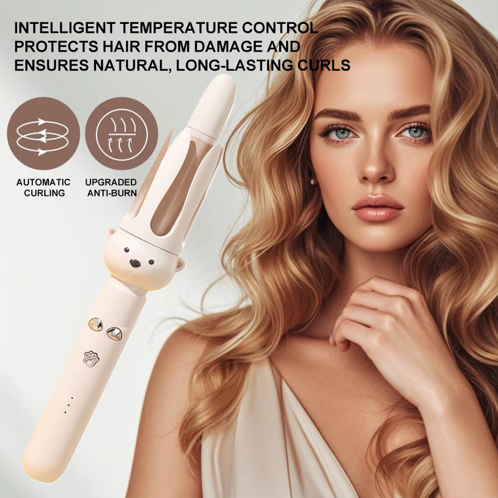 Automatic Hair Curler 28Mm Negative Ions Electric Ceramic Anti-Tangle Styler Curl Waves Curling Iron Hair Stick Curling Rot