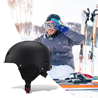 Ski Helmet Skateboard Helmet Shockproof Sports Safety Helmet 8 Vents Lightweight Snowboard Helmet Adjustable for Outdoor Sports