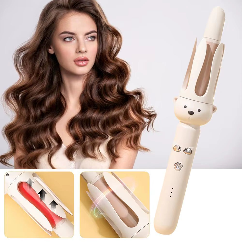 Automatic Hair Curler 28Mm Negative Ions Electric Ceramic Anti-Tangle Styler Curl Waves Curling Iron Hair Stick Curling Rot