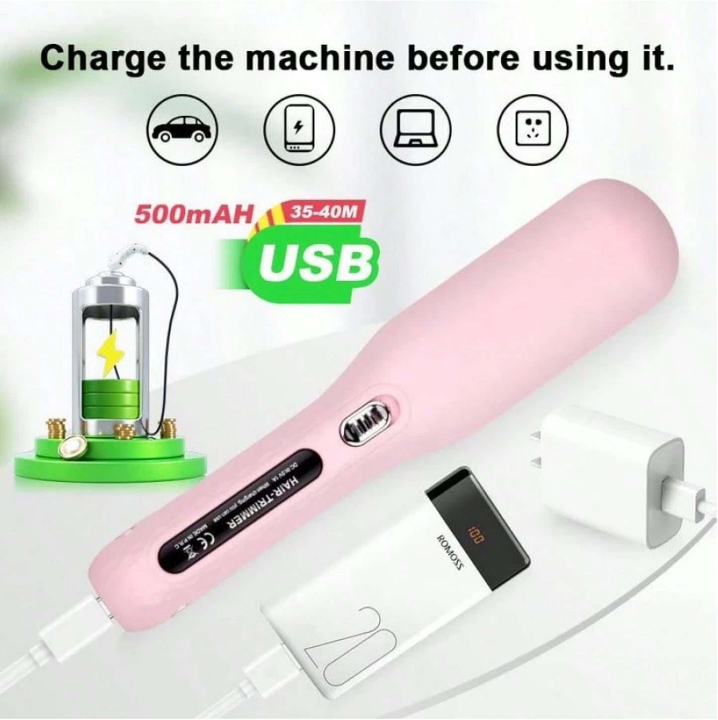 Portable Split Ends Remover