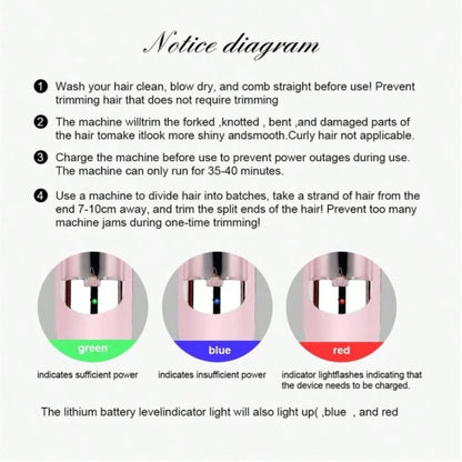 Portable Split Ends Remover