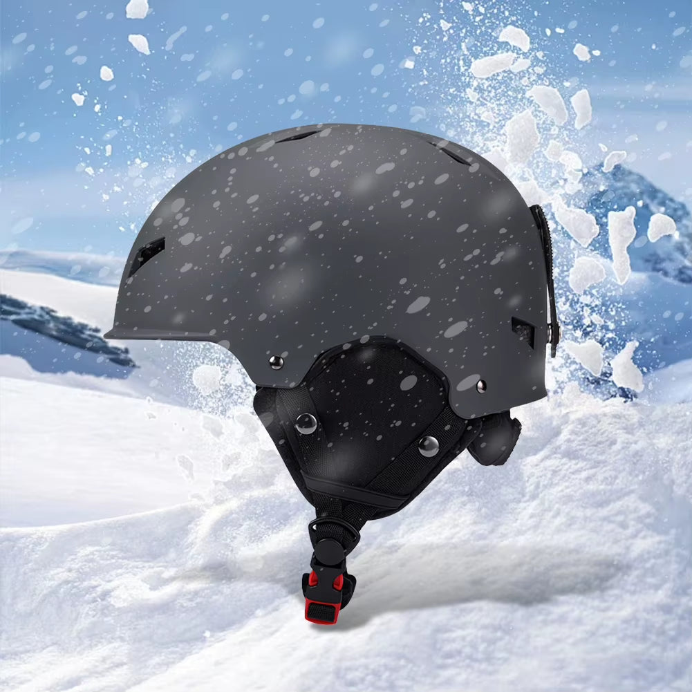 Ski Helmet Skateboard Helmet Shockproof Sports Safety Helmet 8 Vents Lightweight Snowboard Helmet Adjustable for Outdoor Sports