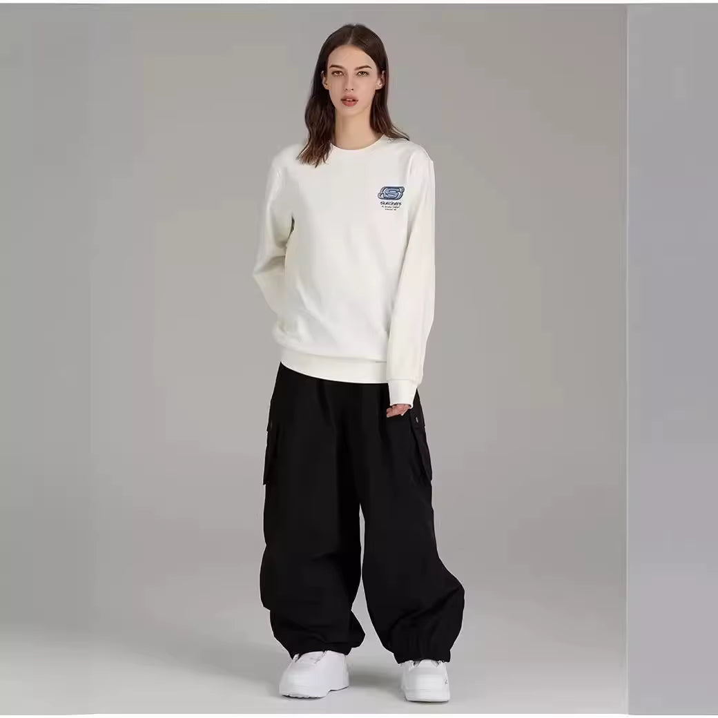 Loose Spring Autumn Waterproof Windproof Single Board Ski Pants Men Women Casual Outdoor Sports Multipocket Bottoming Trousers